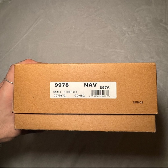 VTG Coach Navy Blue Sidepack Crossbody Shoulder Bag - Picture 15 of 15